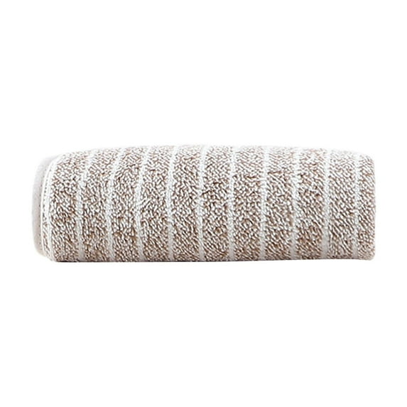 chaungfeng Striped Pattern Bathroom Towel 6 Pcs Set, Super Soft, Highly Absorbent, Lightweight, Quick Dry,2 Bath & 2 Hand & 2 Face Towel for Family Use