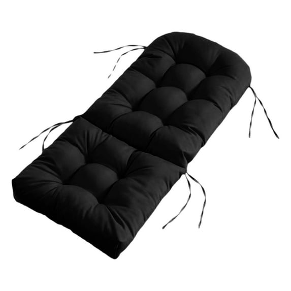 chaungfeng Thickened Chair Back Cushion, Rocking Chair Cushion, Chair Cushions, Premium Tufted Back and Seat Cushion Non Skid Slip, for Indoor Home, Kitchen, Desk Chair, Dining Chairs 19.6x43.3 inch