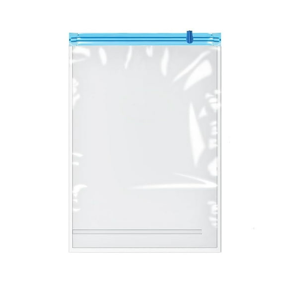 chaungfeng Vacuum Storage Bag, Portable Hand-rolled Compression Bag Travel Bag for Clothes, Bedding, Easy to Travel, Save Space (S,M,L)