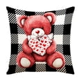 thumbnail image 1 of chaungfeng Valentines Day Throw Pillow Covers 18 x 18 Inch, Love Heart Tree Spring Farmhouse Red Cushion Case for Home Living Room Bedroom Sofa Couch Decoration (#17), 1 of 6