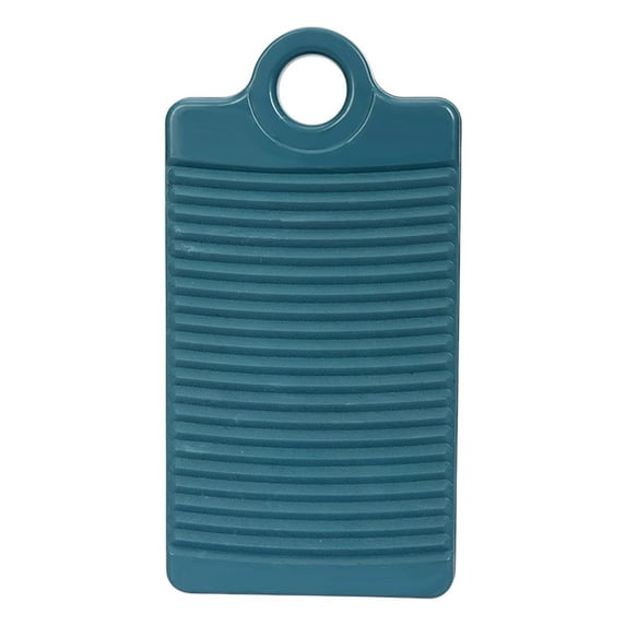 chaungfeng Washing Board, Mini Washboards, Plastic Wash Board for Small Items Cloth, Used in Bathroom Sink Small Basin Lightweight Travelling Small Size 7.08"x12" (Blue)