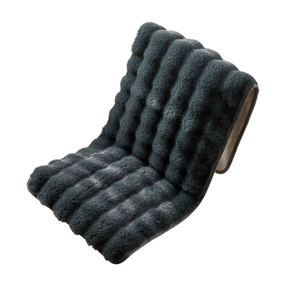 chaungfeng Winter Recliner Plushs Backrest Cushion Seat Cushion, Velvet Integrated Thickened Non Slide Mat for Office Chairs Stools Sofas and Recliners 16"x53"