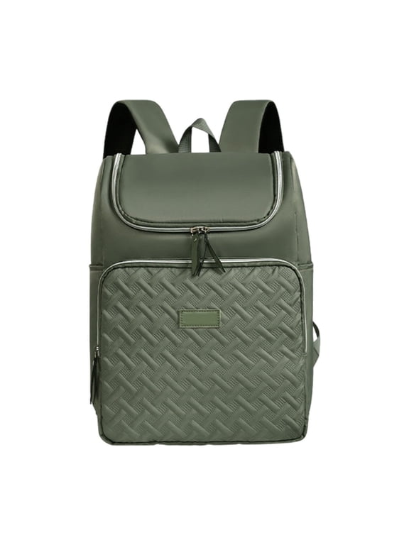 Women's Insulated Lunch Backpack, 11"x15" Soft Backpack Coolers LeakProof Travel Cooler Bag, Waterproof Lunch Picnic Beach Work Trip Thermal Bag Hiking Backpack