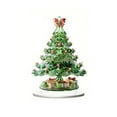 thumbnail image 1 of chaungfeng Xmas Acrylic Tree Miniature Figurines - 2D Flat Christmas Tree Ornament - Lucky Tree with Colorful Christmas Balls- for Christmas Tree Lovers 5.4"x7.9" (Green), 1 of 4