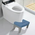 thumbnail image 1 of Toilet Stool Poop Stool for Squatting Posture, Portable Plastic Potty Stool for Adults & Kids, Non-Slip Bathroom Step with Patented Design, Ergonomic Toilet Stool Squat Adult, 1 of 6