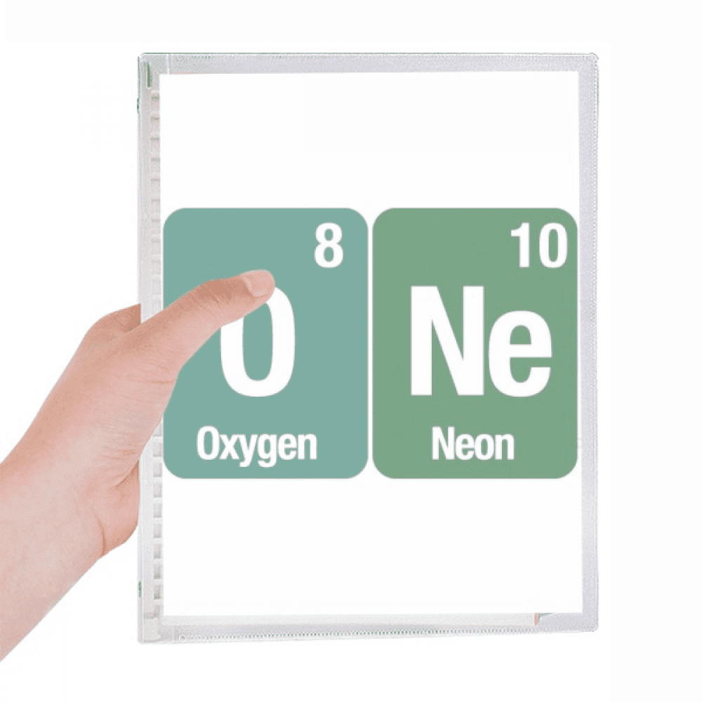 checal element science notebook loose diary refillable journal statiry