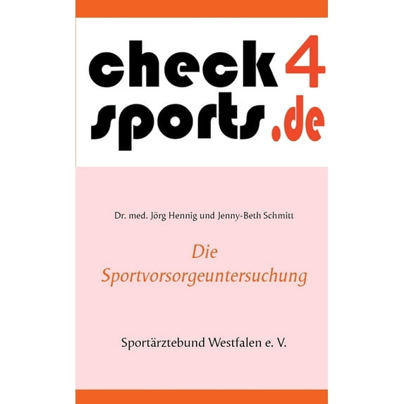 check4sports(R): Die Sportvorsorgeuntersuchung, (Paperback)
