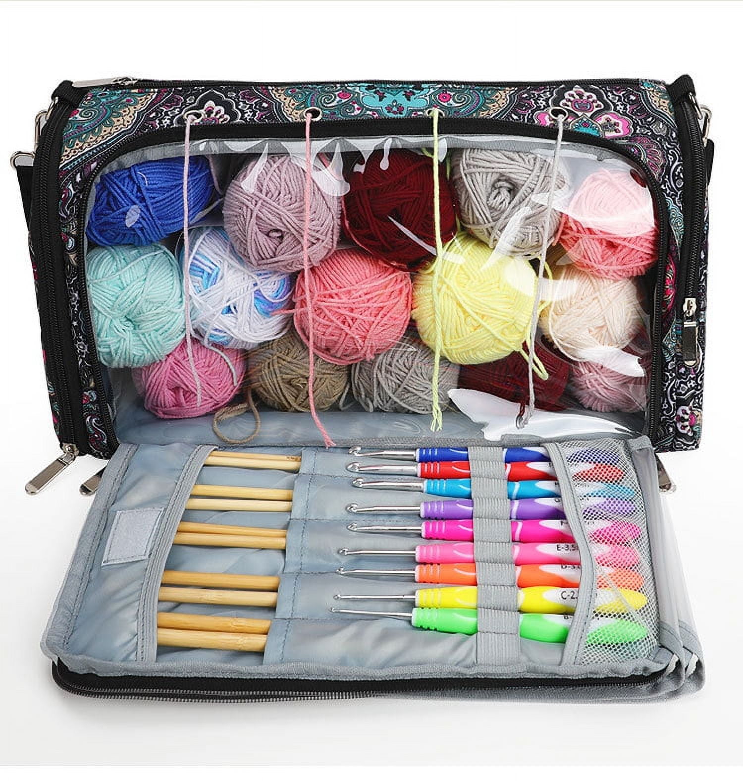 cheefull Crochet Bag Knitting Yarn Bag Storage Crocheting Bags And Tote