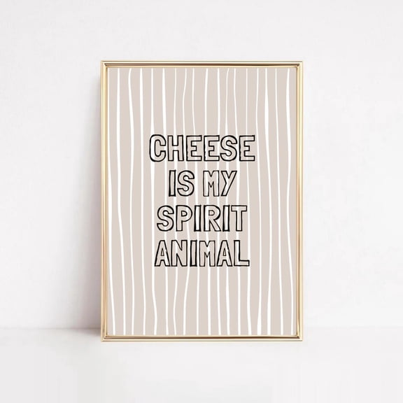 cheese print: cheese wall art kitchen decor, Unframed Paper Poster 11x14in