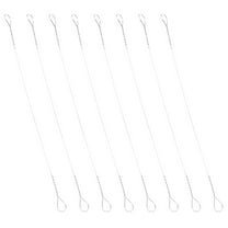 cheese wire 8pcs Stainless Steel Cheese Slicer Wire Replacement for Block Cheese (5.71X0.16X0.04Inch)