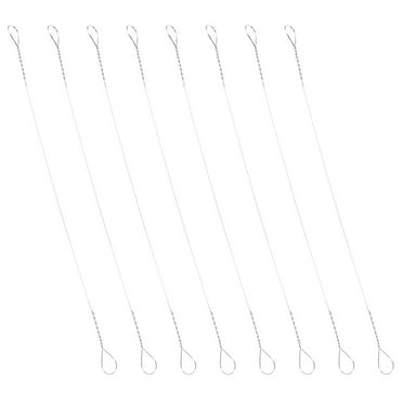 cheese wire 8pcs Stainless Steel Cheese Slicer Wire Replacement for Block Cheese (5.71X0.16X0.04Inch)