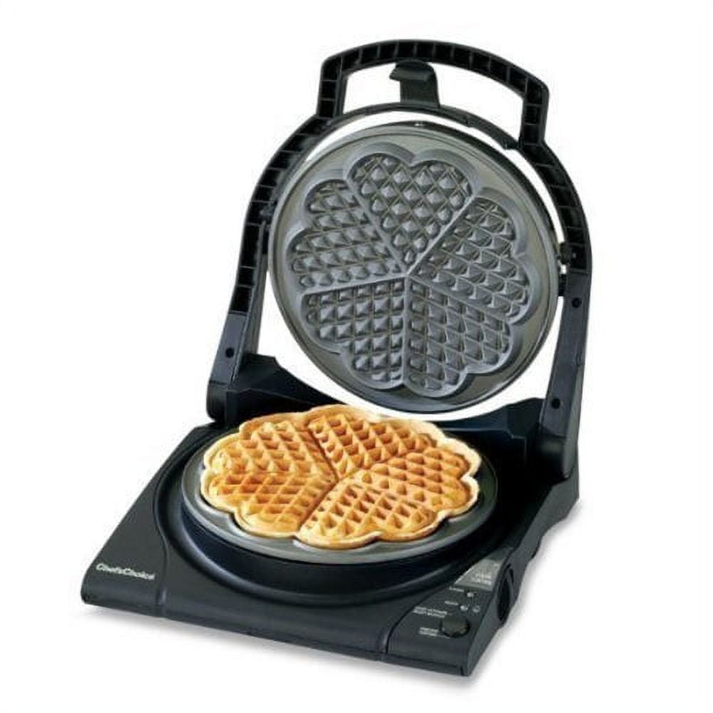 chef choice wafflepro five of hearts m840 electric waffle maker