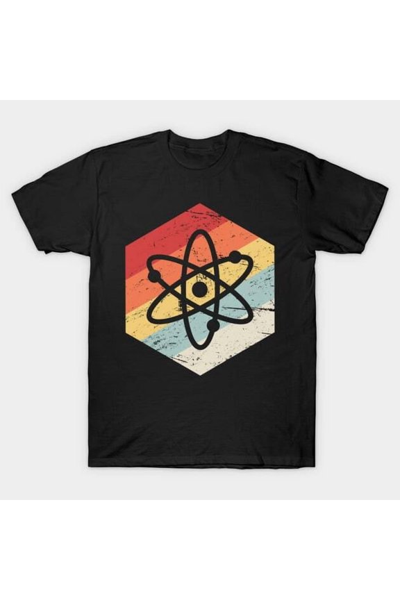 chemistry, dna, electron, lab, molecule Atom T-Shirt