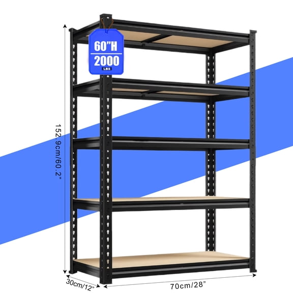 chenchao Adjustable 60" 2000LBS Plant Display Rack Wall-mounted Storage System