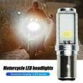 thumbnail image 1 of chengsi 1pc BA20D H6 Motorcycle LED Headlight Lamps Hi/Low Beam Conversion Bulbs White Motorcycle Equipments Parts Auxiliary Lights, 1 of 10