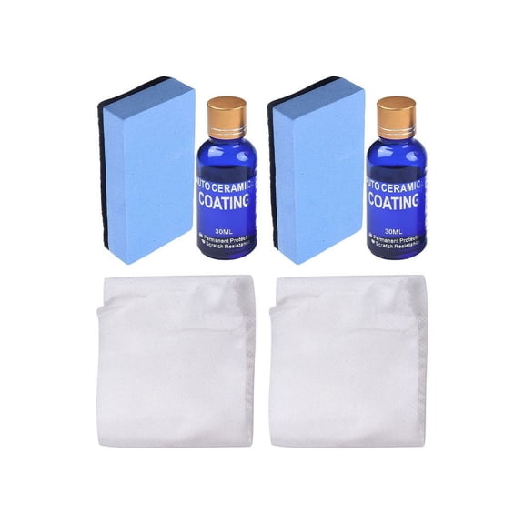 chengsi 2 Bottles 30ML 9H Nano Ceramic Coating Graphene Polish Liquid Crystal Set Car Auto Oxidizing Liquid Ceramic Glass Coating