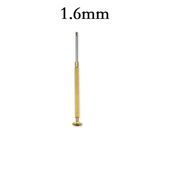 chengsi 4/1Pc 1mm-1.6mm Precise Slot Screwdriver Drill Bit Flat Blade Copper For Watch Phone Clock Computer Repairing Manual Tools Parts