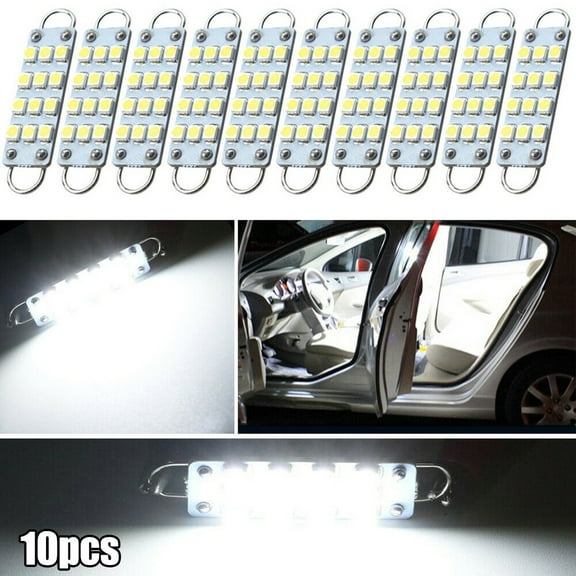 chengsi 44mm LED Light 561 562 567 LED 12SMD Door Trunk Light Bulb License Plate Light