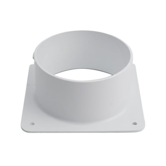 chengsi Air Vent Duct Connector Flange Straight Ventilation Pipe Plastic Ducting Bottom Ducting Tools For Air Vent Duct Easy Installatio