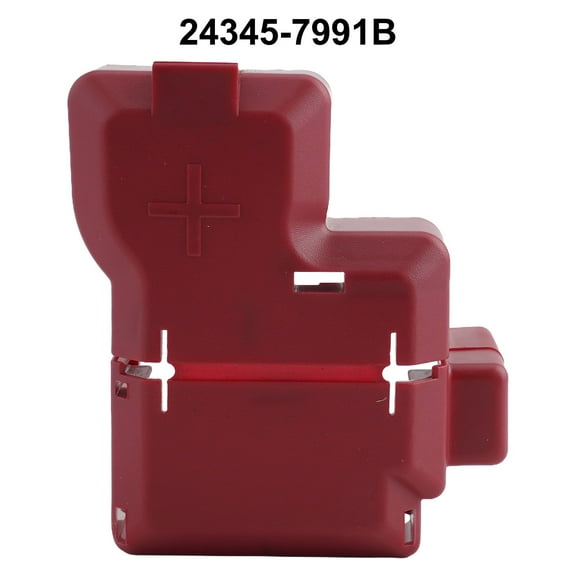 chengsi Car Battery Terminal Covers Top Post Cap Protect Case Battery Wire Connectors Rubber Cap For Nissan For Altima For Pathfinder