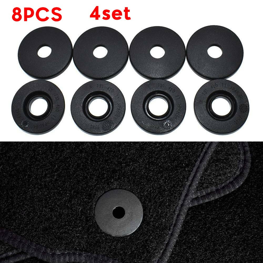 10x Plastic Car Clips for Trim Panel Interior Door Fixing Fasteners 9mm