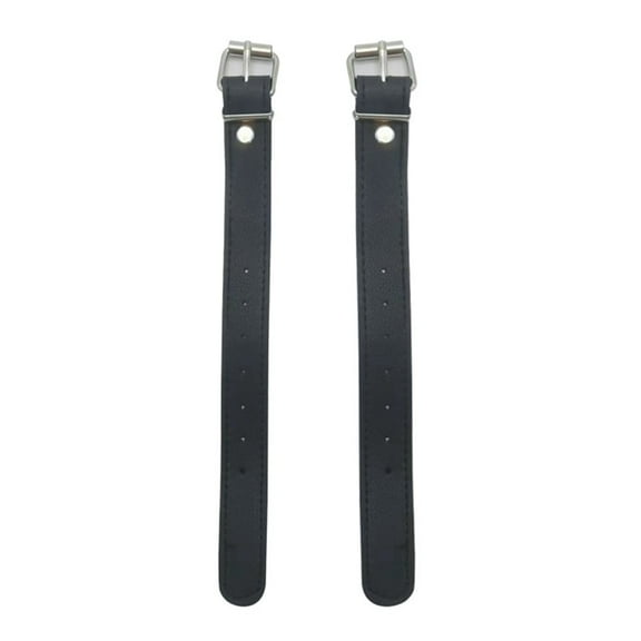 chengsi Children\'s Bicycle Leather Basket Strap With Metal Buckle Adjustable Kids Bike