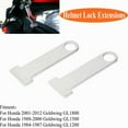 thumbnail image 1 of chengsi Chrome Helmet Strap D-Ring Lock Extension For Goldwing GL1800 GL1500 1200, 1 of 8