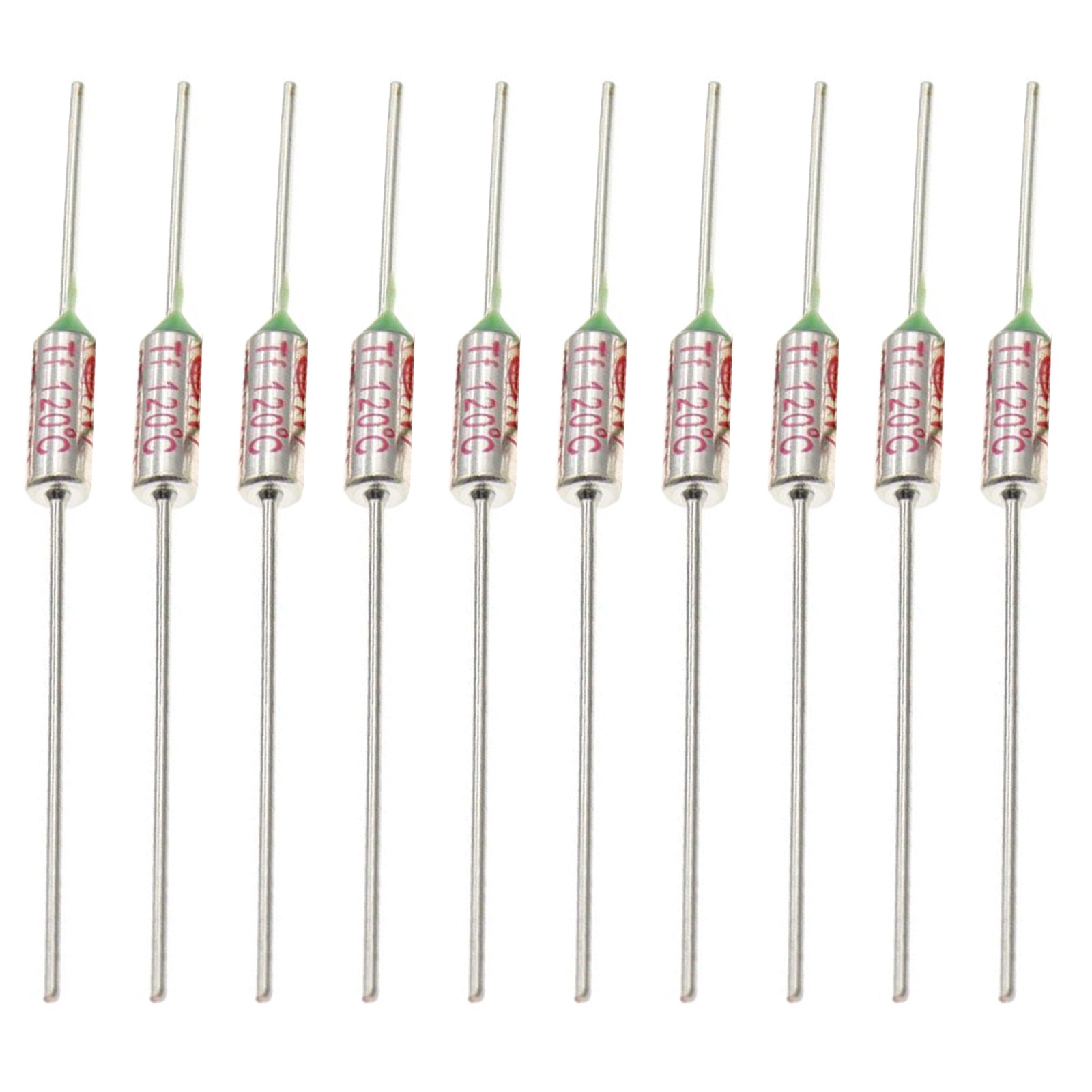 Chengsi Heavy Duty Thermal Cutoff Fuse Pack Of 10 For Overheating 