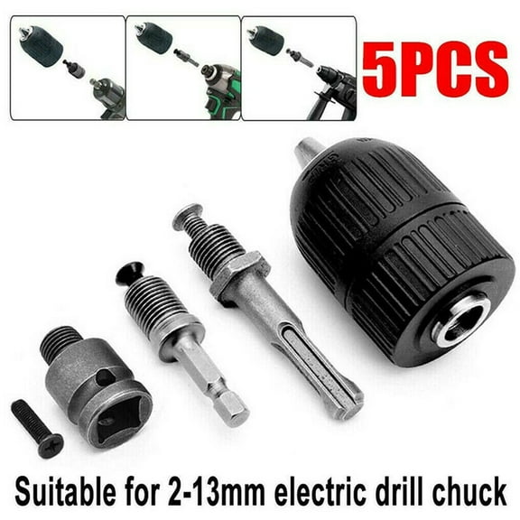chengsi High Quality Drill Chuck Keyless Chuck 5 In 1 For 2--13mm Shank Drills