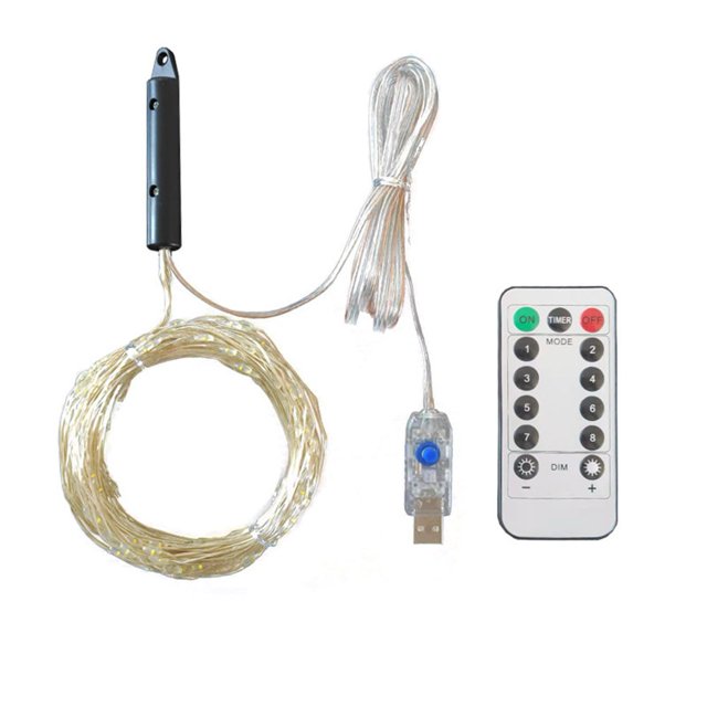 chengsi LED Firefly Bunch Lights Waterproof Copper Wire Waterfall