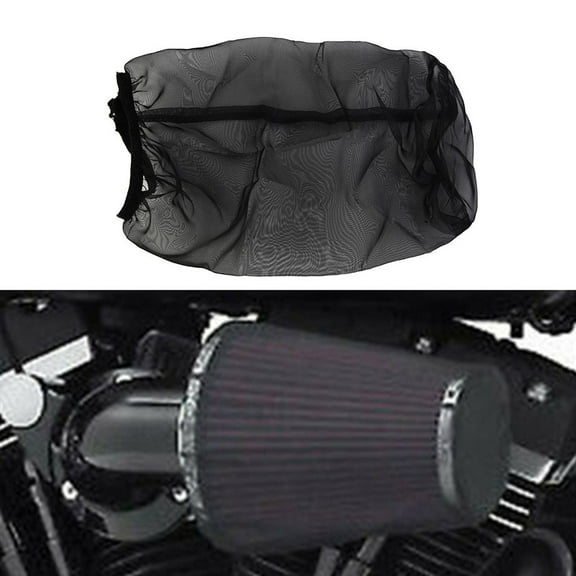 chengsi Motorcycle Air Filter Heavy Breather Rain Sock Black Protective Cover For Harley Air Cleaner Kits Original Breather