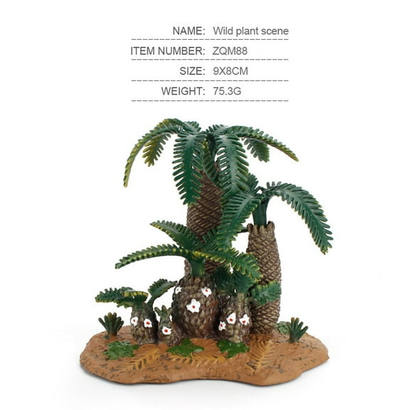 chengsi Simulation Tree Scene House Layout Train Layout Railroad Model Plastic Wild Plant Grass Garden Micro Landscape Children Toys