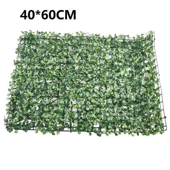 chengsi Walls Foliage Hedge Grass Mat Greenery Panels Fence 40x60cm