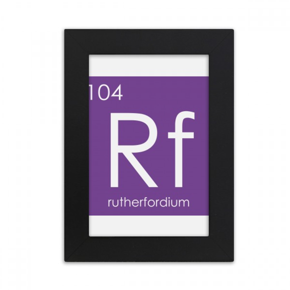 chestry elements period table transition metals rutherium rf desktop photo frame picture display art painting exhibit