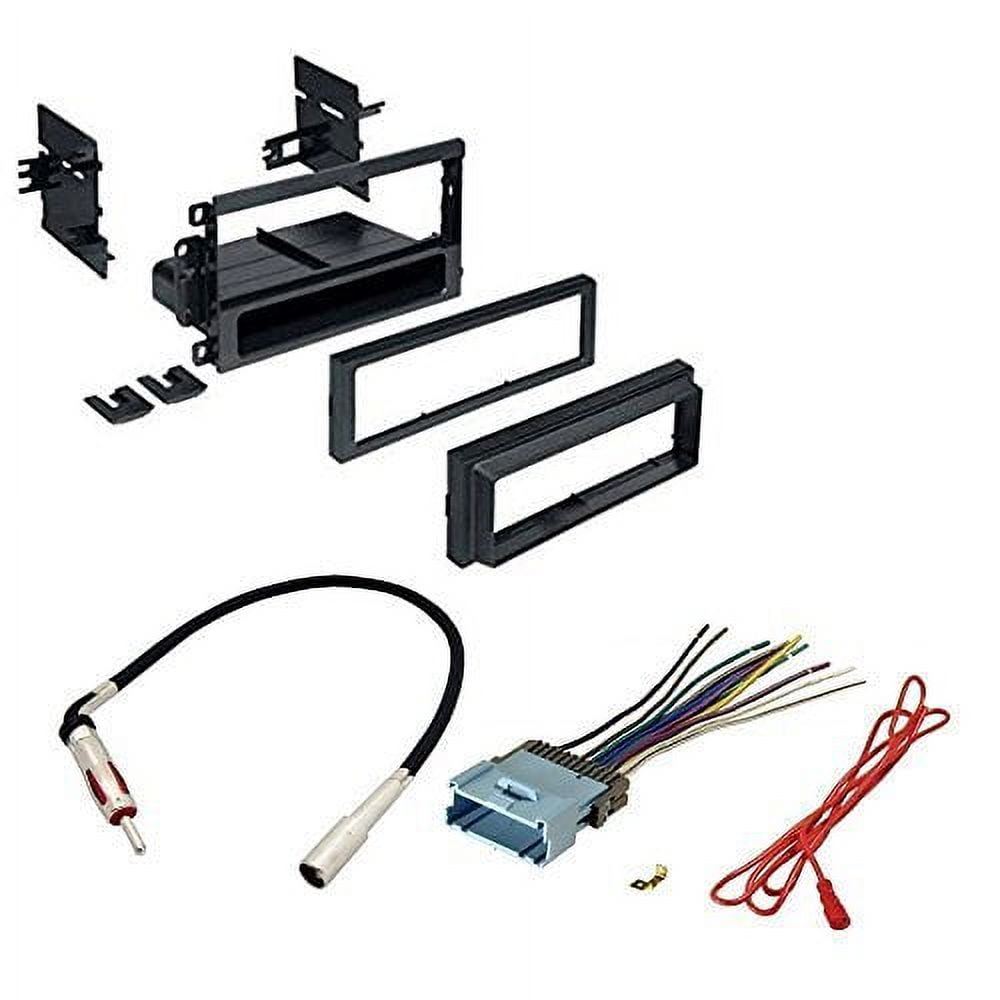 gmc 2003 2006 yukon car stereo cd player dash install mounting kit