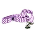 thumbnail image 1 of chevron dog leash by yellow dog - grape 3/8" width x 5' length, 1 of 1