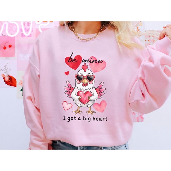 chicken sweatshirt, Valentine's chicken lover shirt, Farming shirt599 Tshirt All Size S-5XL
