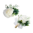 thumbnail image 1 of chidgrass Banquet Ceremony Prom Artificial Flower Corsage Portable Reusable Simple Design Romantic Bridesmaid Decoration Wrist and Breast, 1 of 6