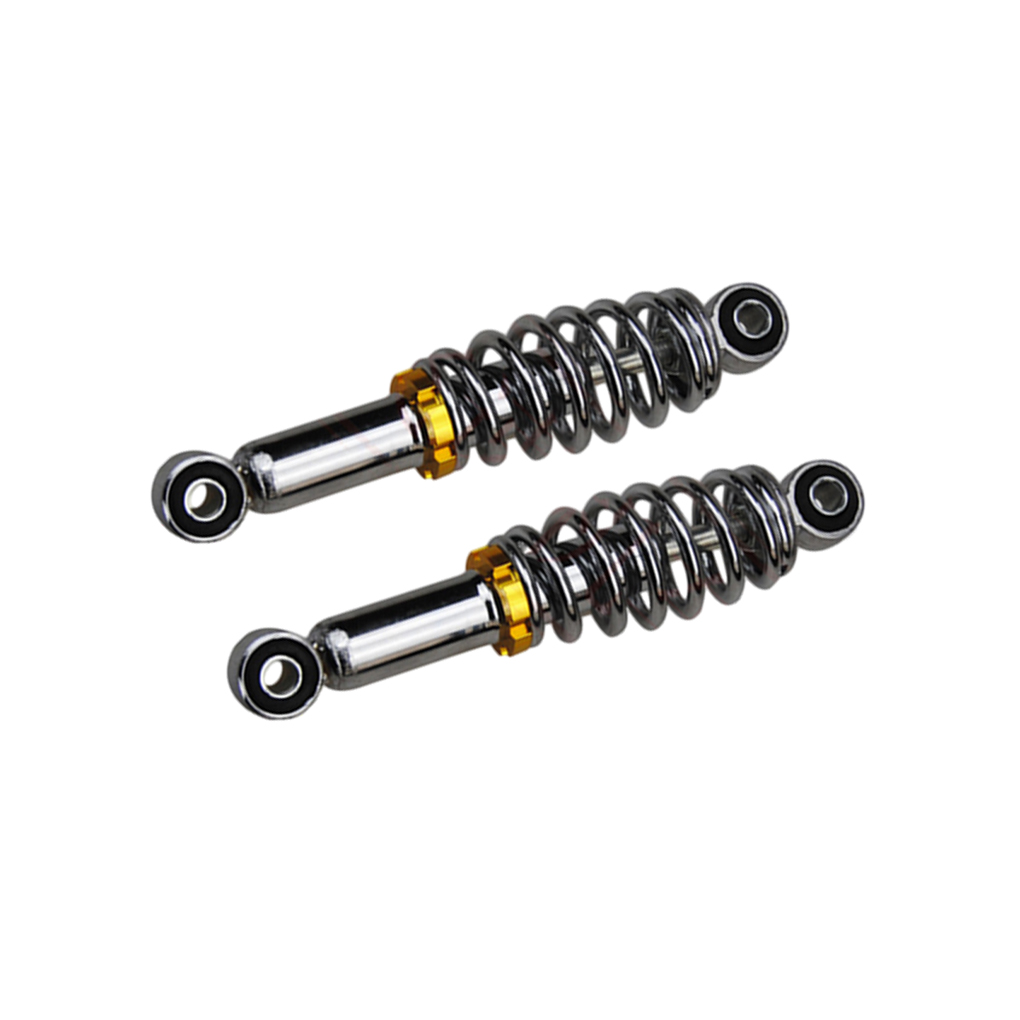 chidgrass Efficient Motorbike Rear Spring Shock Absorber Universal Fit for All Bikes Hole Distance 200mm