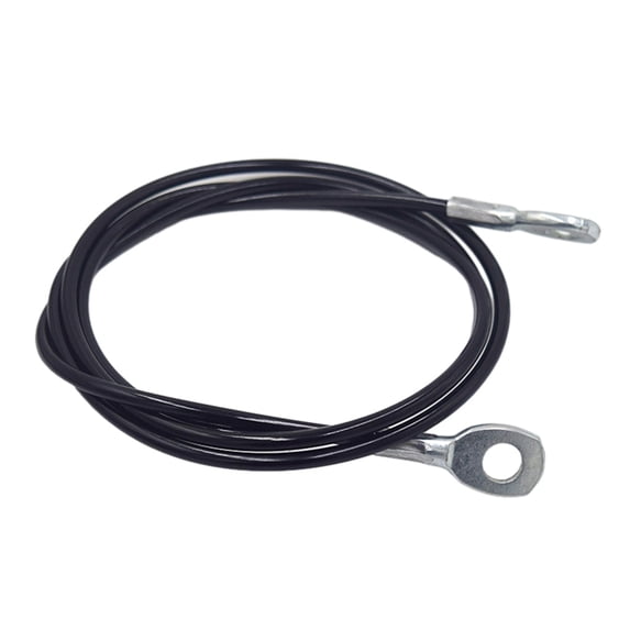 chidgrass Pulley Rope Gym Cable Fitness Cord Long-lasting Workmanship Multipurpose Household High-strength Roller Equipment Black 2.5 Meter