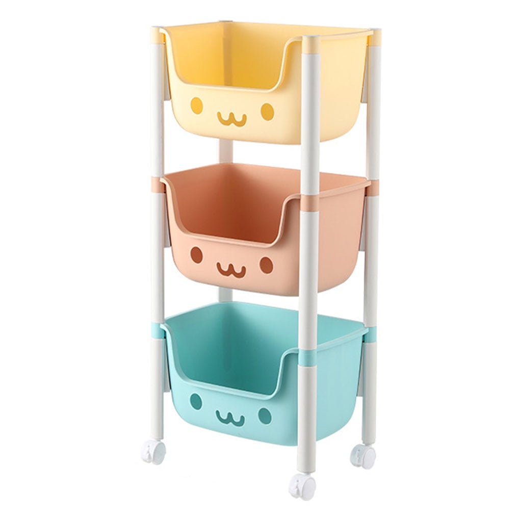 chidgrass Snack Children's Toy Storage Rack Cosmetic Sundries Cartoon ...