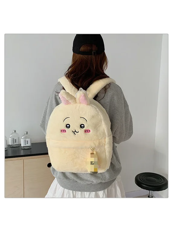 chiikawa plush cute Usachiji Ikawa self-deprecating bear backpack large capacity bag for women women backpack