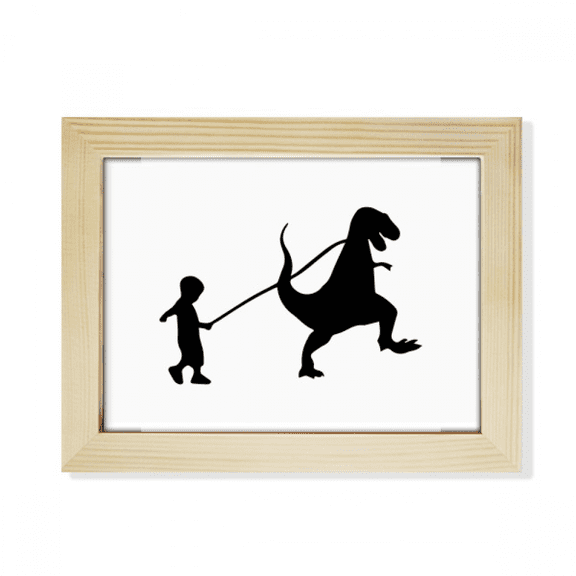 children dinosaur movement desktop photo frame picture art decoration painting 6x8 inch