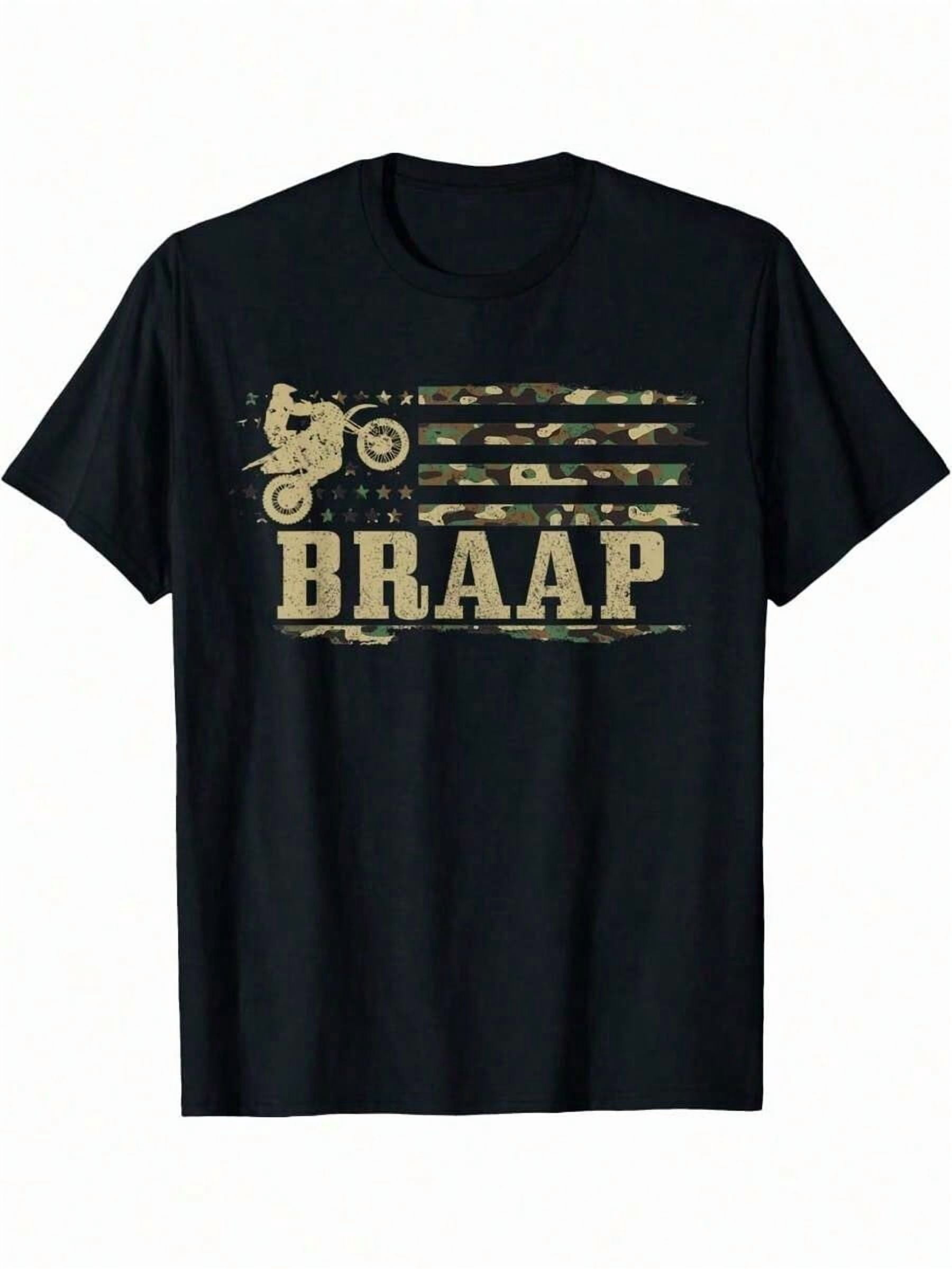 children’s wear BRAAP Dirt Bike Motocross Racing T-Shirt for Boys Kids ...