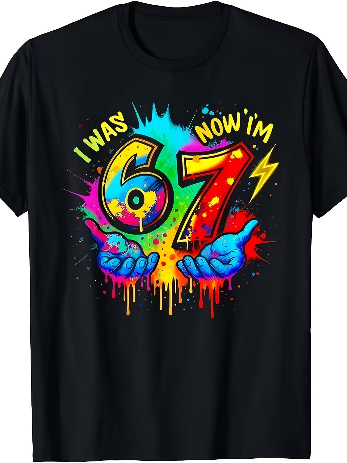 children’s wear Cute 7th Birthday Shirt for Boys and Girls, Colorful ...