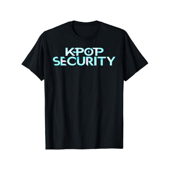 children’s wear Funny KPOP SECURITY T-Shirt for Boys and Girls, Stylish Korean Music Fan Concert Apparel for Kids