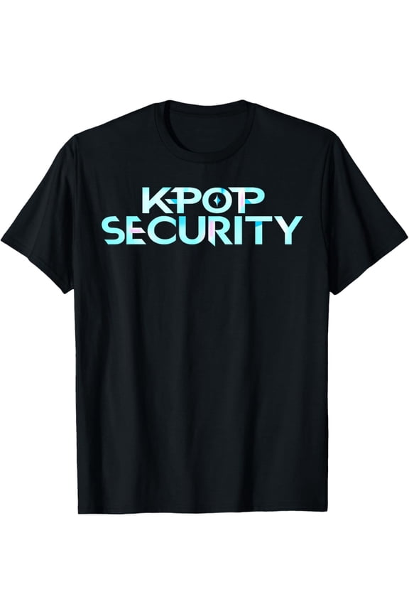children’s wear Funny KPOP SECURITY T-Shirt for Boys and Girls, Stylish Korean Music Fan Concert Apparel for Kids