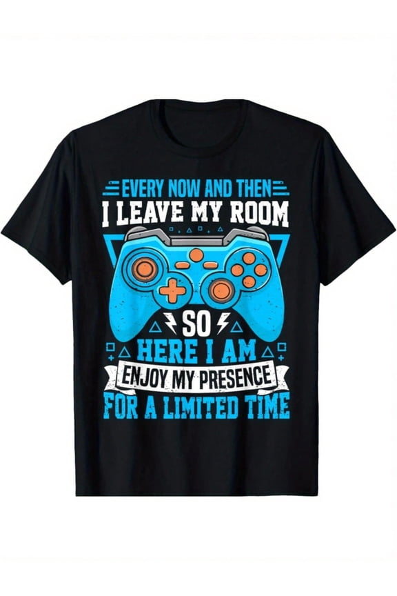 children’s wear Funny Video Game Controller T-Shirt for Boys and Girls, Retro Gamer Kids Graphic Tee, Humorous Gaming Shirt for Child