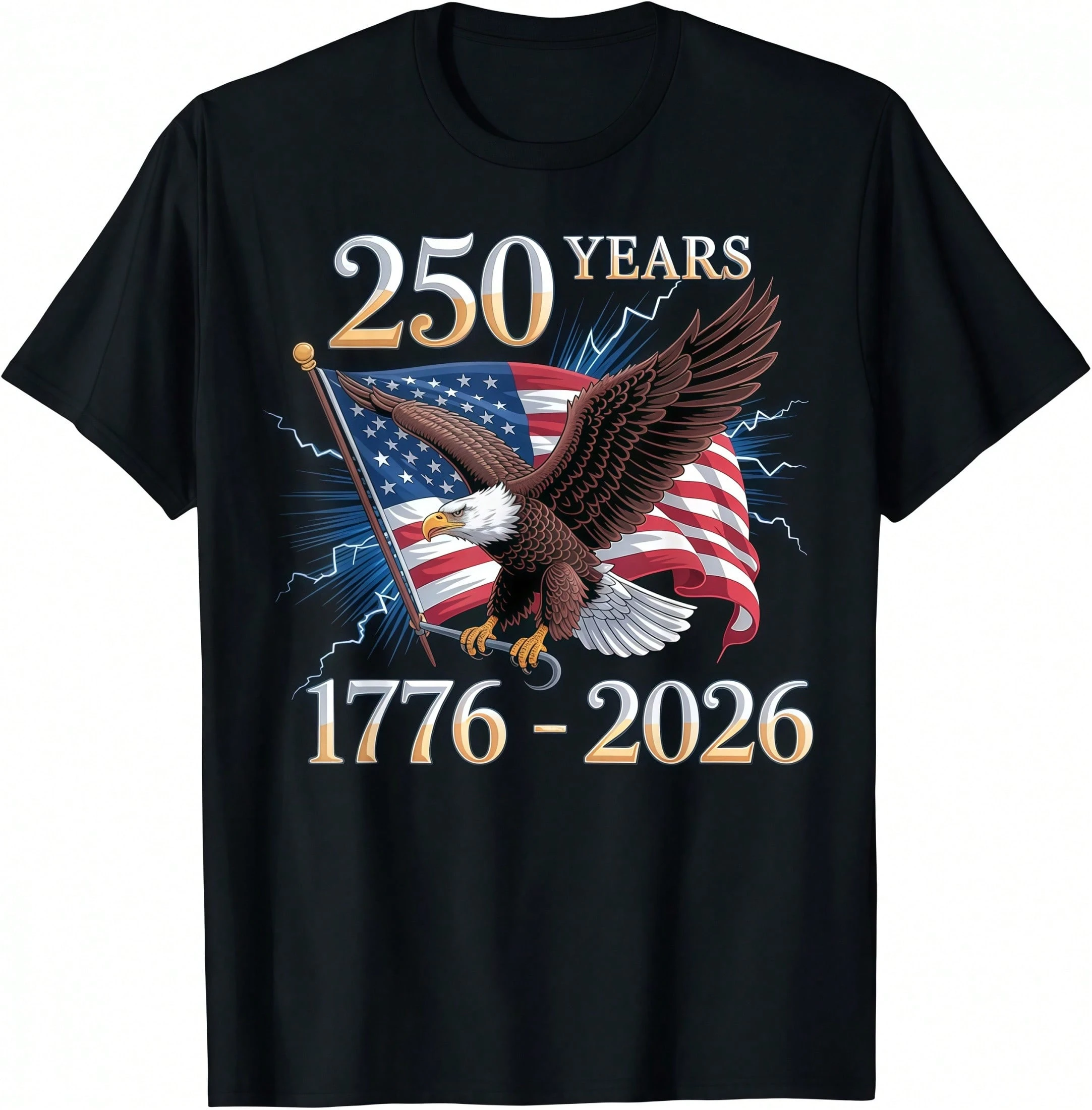 children’s wear Men's Patriotic American Bald Eagle Flag 250th ...