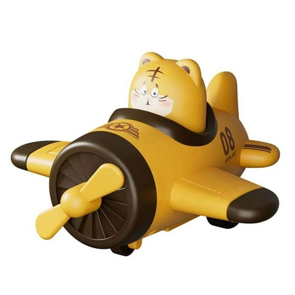 childrens baby toys Small airplane push toy cartoon airplane model with wh